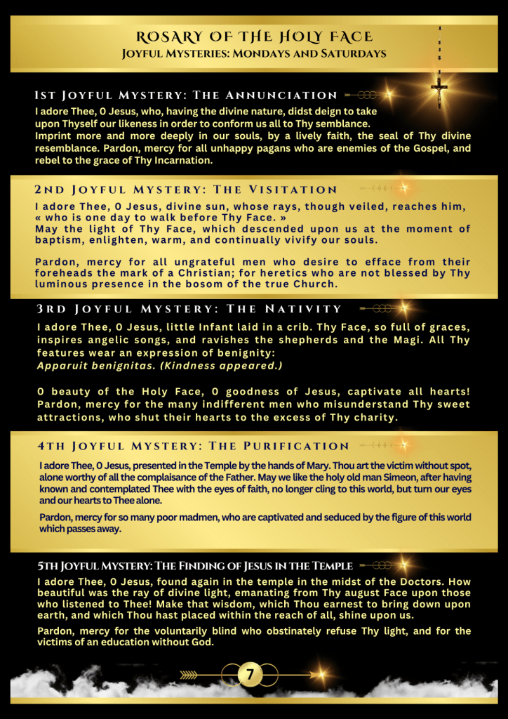 Rosary of the Holy Face